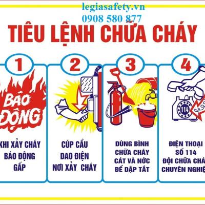 Tiêu Lệnh Chữa Cháy